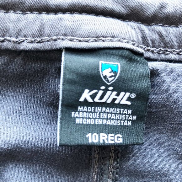 KUHL Kultivatr Straight Leg Pavement Gray Chino Pants Womens 10 - Picture 5 of 10
